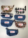 Trousse multi-usages en tissus - Style au choix