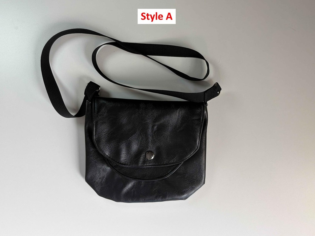 [DC001] Petite sacoche en cuir synthétique - Style au choix (A)