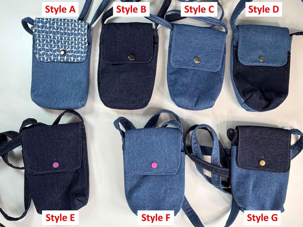 Sac bandoulière - Style au choix (A)