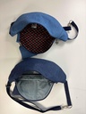 Sac ceinturon (banane) en denim - Style au choix