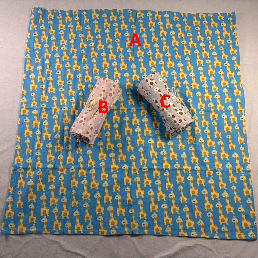 Doudou pour emmailloter bébé - Style au choix (A)